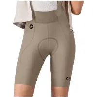 Castelli - Women's Espresso 2 DT Bibshort - Pantalones de ciclismo size XXS, beige/marrón
