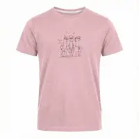 Chillaz - Kid's Lübeck Alpaca Gang - Camiseta de manga corta size 140, fucsia