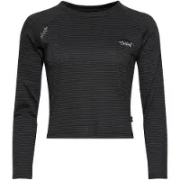 Chillaz - Women's Gröden Mountain Flower - Camiseta de manga larga size 34, negro