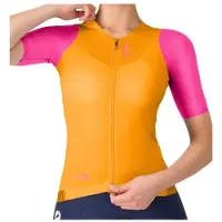 Castelli - Women's Corretto Jersey - Maillot de ciclismo size XS, naranja
