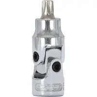 Ks Tools 917.1494, Llave de vaso, 1/4", sistema imperial, 1 cabeza, T20, acero cromo vanadio