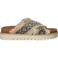 Mustang Zapatos abiertos beige / negro