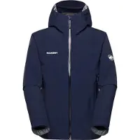 Mammut - Ropa de senderismo - Crag HS Hooded Jacket Men Marine - Talla M - Azul marino