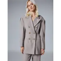 4TAILORS Blazer 'Dulcet' taupe
