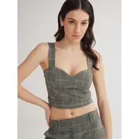 4TAILORS Top gris moteado