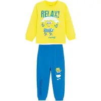 Cool Club Pijama 'SPONGEBOB' azul / amarillo