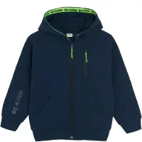 Cool Club Sudadera con cremallera azul oscuro