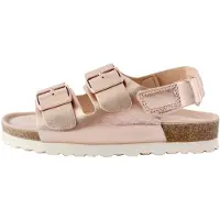 Next Sandalias oro rosa
