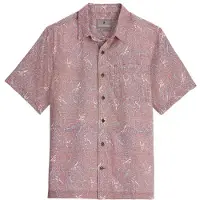 Royal Robbins - Camino Pucker S/S - Camisa size L, fucsia