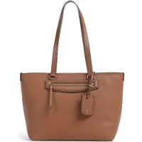 Michael Kors para mujer. 30S6GTVT2L Bolso tote Jet Set Travel mediano de piel granulada marrón (OSFA), Casual, outlet 2026.