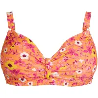 Swim By Zizzi Top de bikini mezcla de colores / naranja