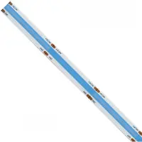 Alcapower Tira de LED COB de un solo color, 15 W/metro, 24 V, color azul, rollo de 5 metros