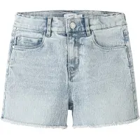 Name it - Kid's Rose HW Mom Denim Shorts - Tejanos size 152, gris