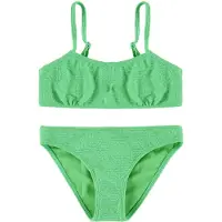 Roxy - Kid's Hippie Hour Bralette Set - Bikini size 12 Years, turquesa