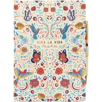 Erik Editores Set De Libreta Con Bolígrafo Frida Kahlo Premium A5