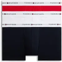 Tommy Hilfiger Underwear Calzoncillo boxer 'Essential' marino / gris claro / rojo / blanco