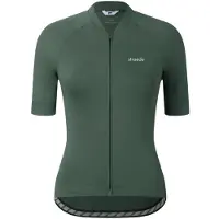 Straede - Women's Kaern Jersey - Maillot de ciclismo size XL, verde/oliva