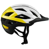 Casco - Cuda - de ciclismo size 52-56 cm - S, blanco/negro