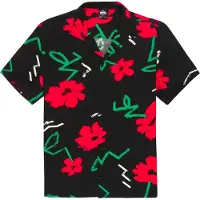 Quiksilver - Safe Paradise S/S - Camisa size L, negro