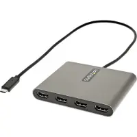 StarTech.com Adaptador Usb C To 4xhdmi
