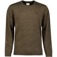 No-excess Pullover Crewneck 2 Coloured Melange Taupe Talla: L | Jerséis Outlet | Hombre | Negro