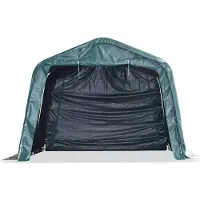 vidaXL , toldo para pastoreo, PVC, 550 g/m², 3,3 x 3,2 metros, verde oscuro