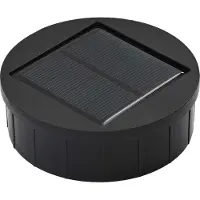 vidaXL Lámpara solar LED para jardín, 2 unidades, luz blanca cálida, 18 x 18 x 50 cm