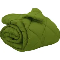 vidaXL , edredón de invierno, 200 x 240 cm, 450 g/m², color verde