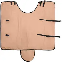 vidaXL Manta para caballos, color capuchino, 165 cm, de poliéster