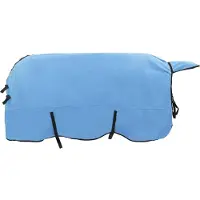 vidaXL Manta para caballos, modelo "Aqua" completo, 125 cm, de poliéster y forro polar