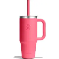 Hydroflask - Travel Tumbler Clear Lid - Vaso aislante size 710 ml, fucsia