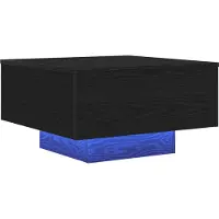 vidaXL : Estantería de aspecto roble negro, 55 x 55 x 31 cm, material de madera