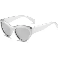 VeyRey Gafas de sol blanco
