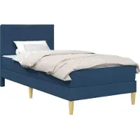 vidaXL : Estructura de cama, 80 x 200 cm, color azul