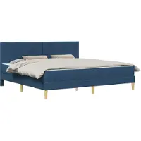 vidaXL : Estructura de cama, 180 x 200 cm, color azul