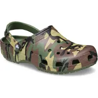 Crocs Zuecos Classic Camouflage Clog hombre - Kaki - 45 / 46