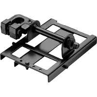 Wiltec Guía para sierras de cadena , para sierras de 5-15 cm, aserradero móvil con ajuste variable, barra guía de montaje sencillo, guía de corte para motosierra, acero