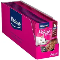 Vitakraft Bolsa De Salsa Delice Poesie Para Gatos 85g 23 Unidades