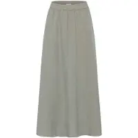KnowledgeCotton Apparel - Women's Organic Linen Skirt - Falda size XL, gris