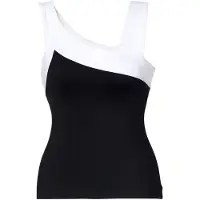 Goldbergh - Women's Sierra Tank with Bra - Top size M, negro