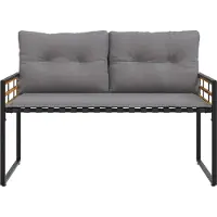 vidaXL Estantería de madera para tablones, 114 x 55 x 77 cm, gris claro, rectangular