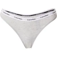 Calvin Klein Underwear Tanga gris moteado / negro / blanco