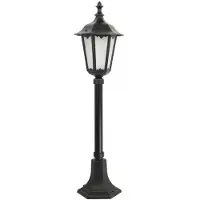 SU-MA Lámpara de pie para jardín, 76x21 cm, 1xE27, color negro, IP43, marca , modelo Retro K 5002/3/M