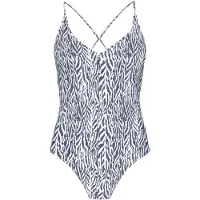 Barts - Women's Nerissa Plunge One Piece - Traje de baño size 44, gris