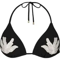 Barts - Women's Zimbra Triangle - Parte superior de bikini size 42, negro