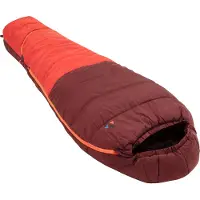 Vaude - Kid's Alpli Adjust 400 II Syn - Saco de dormir para niños size 105 - 135 cm, rojo