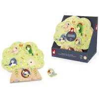 Janod Puzzle Sonorous Bird 24x35 Cm 5 Piezas