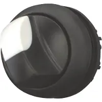 Eaton M22S-Wkv, interruptor eléctrico de palanca, color negro - blanco, referencia 216875