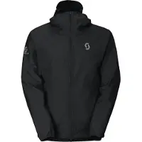 SCOTT - Ropa de senderismo - Explorair Light Dryo 2.5L Jacket M Black - Talla M - Negro