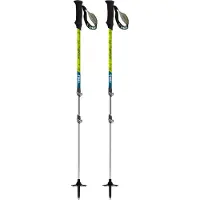 TSL Outdoor - Bastones de senderismo/trekking - Tour Alu Comp 3 Light Twt de Aluminio - Verde